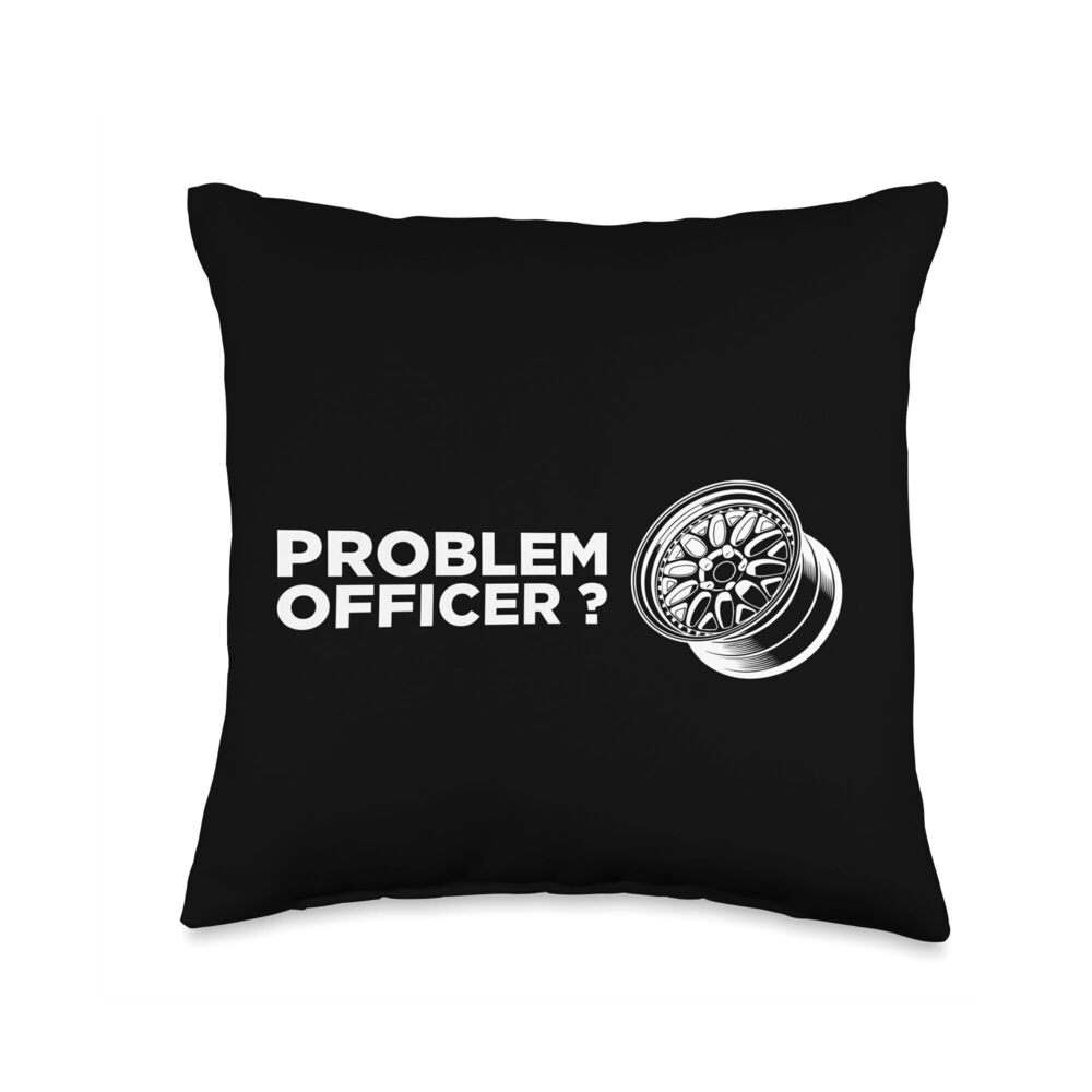 2697 Meister Work Problem Officer Project Stanced Wheel Rim Car Throw